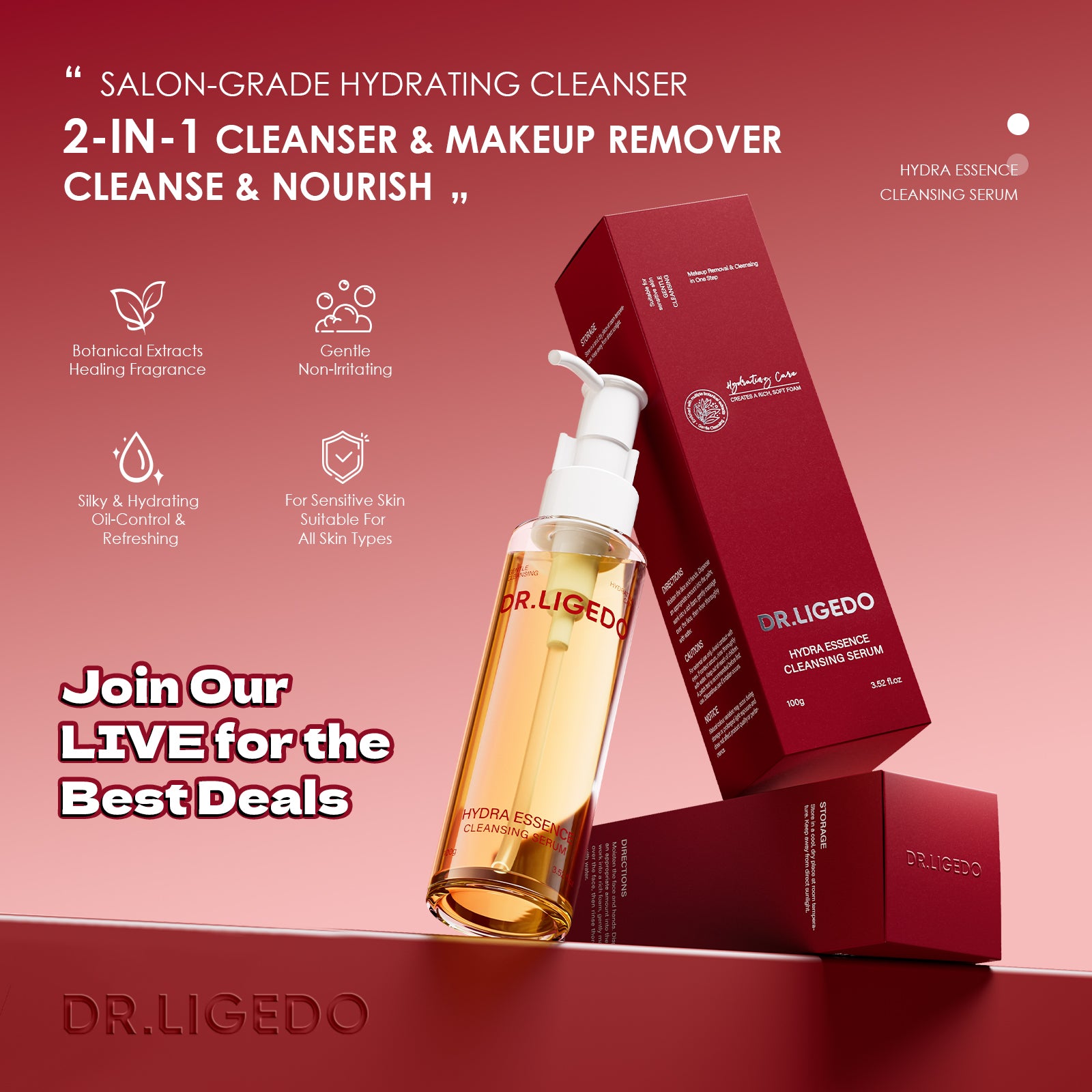 DR.LIGEDO HYDRA ESSENCECLEANSING SERUM