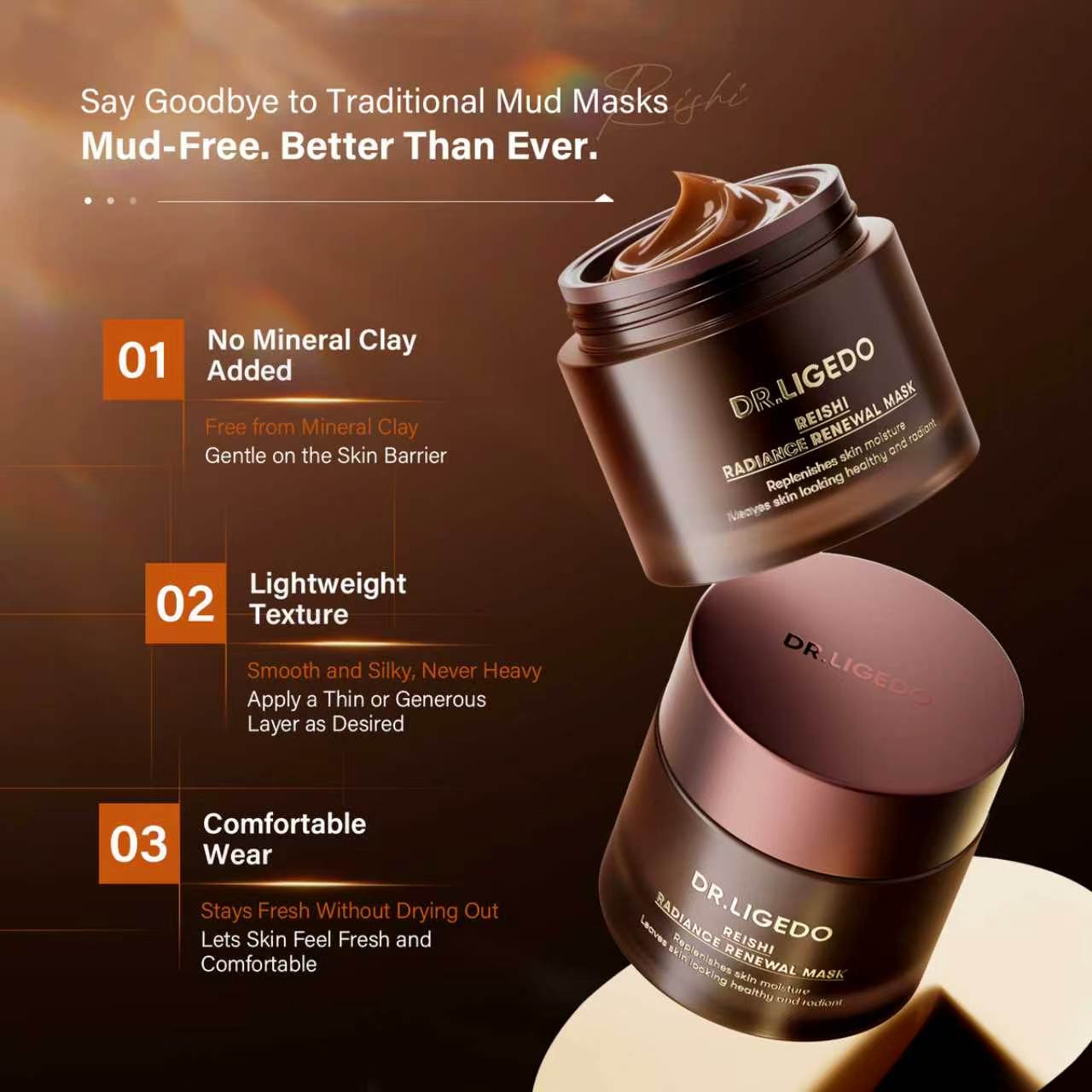 DR.LIGEDO REISHI RADIANCE RENEWAL MASK