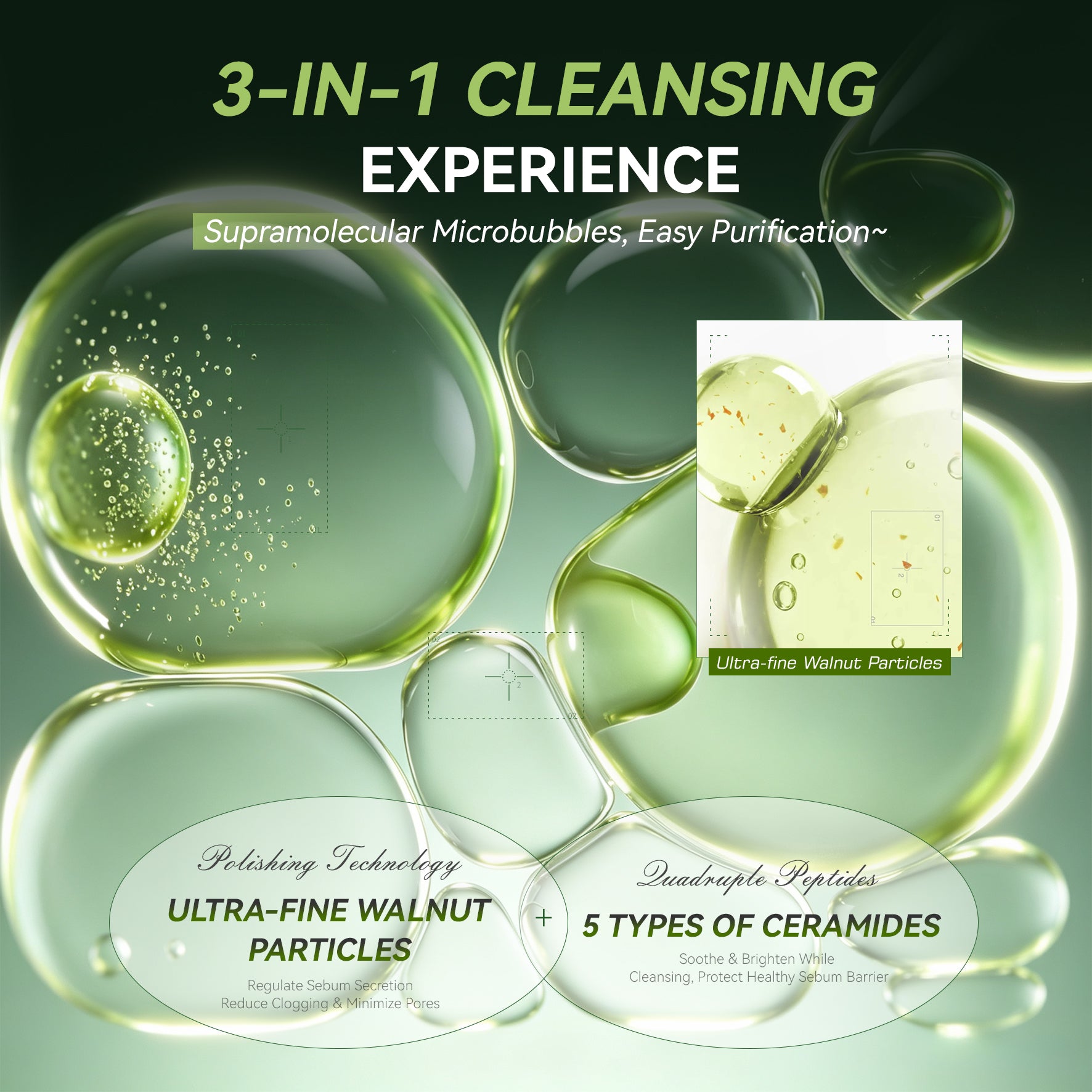 DR.LIGEDO SUPERMOLECULAR PEPTIDE SOOTHING MICROBUBBLE CLEANING FOAM