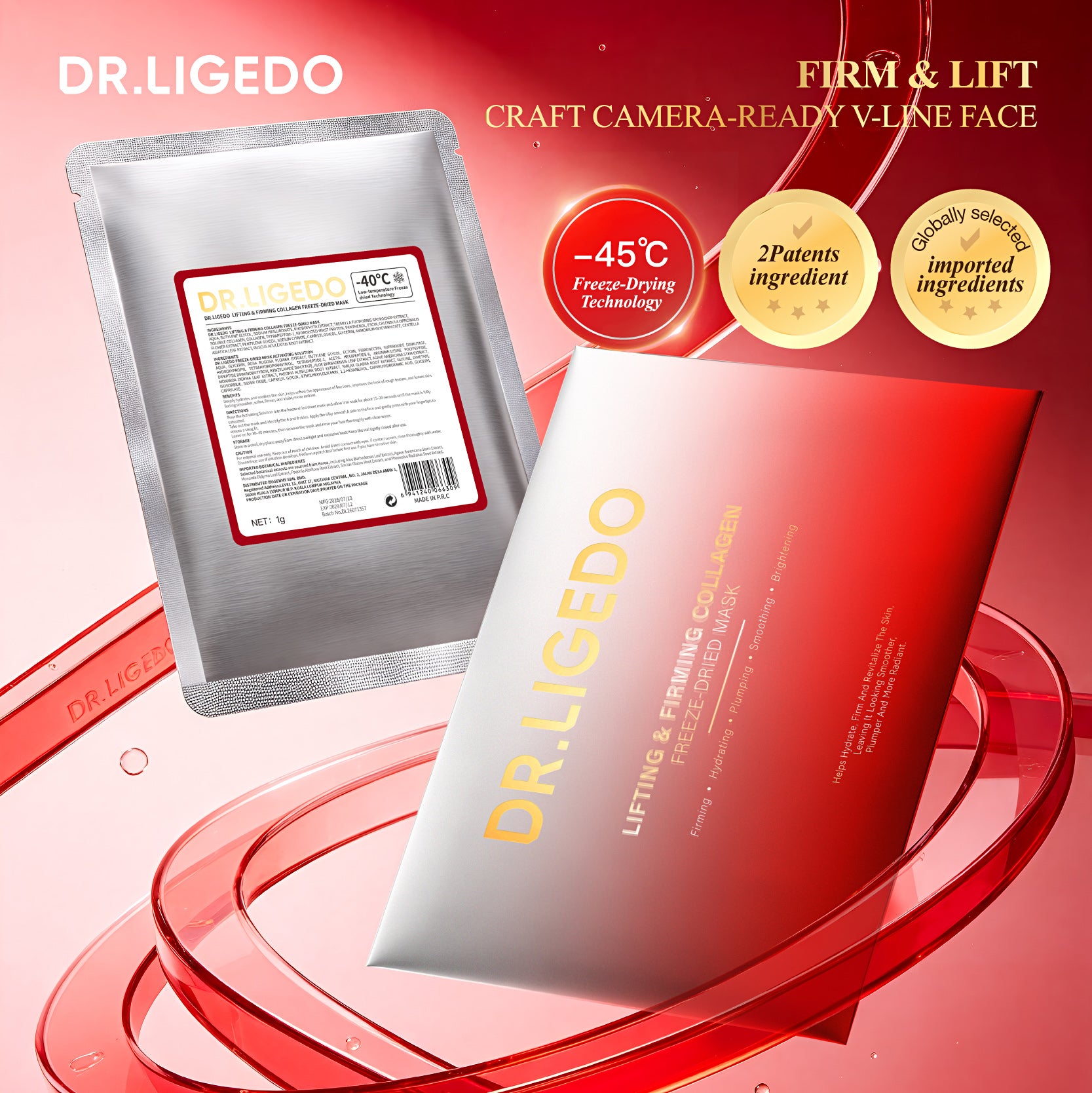DR.LIGEDO LIFTING&FIRMING COLLAGEM FREEZE-DRIED MASK